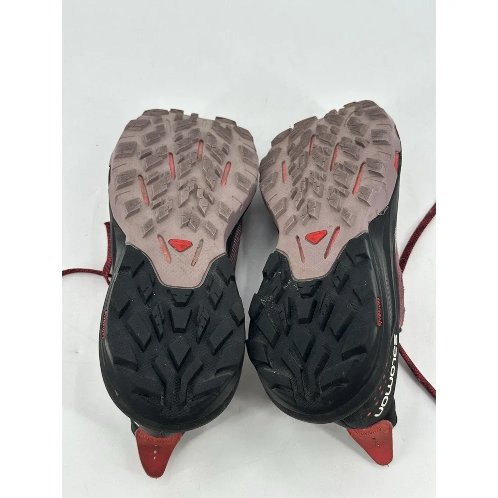 Salomon OutPulse GTX Waterproof Hiking Shoes Size 6.5 Women's‎ Purple/Black